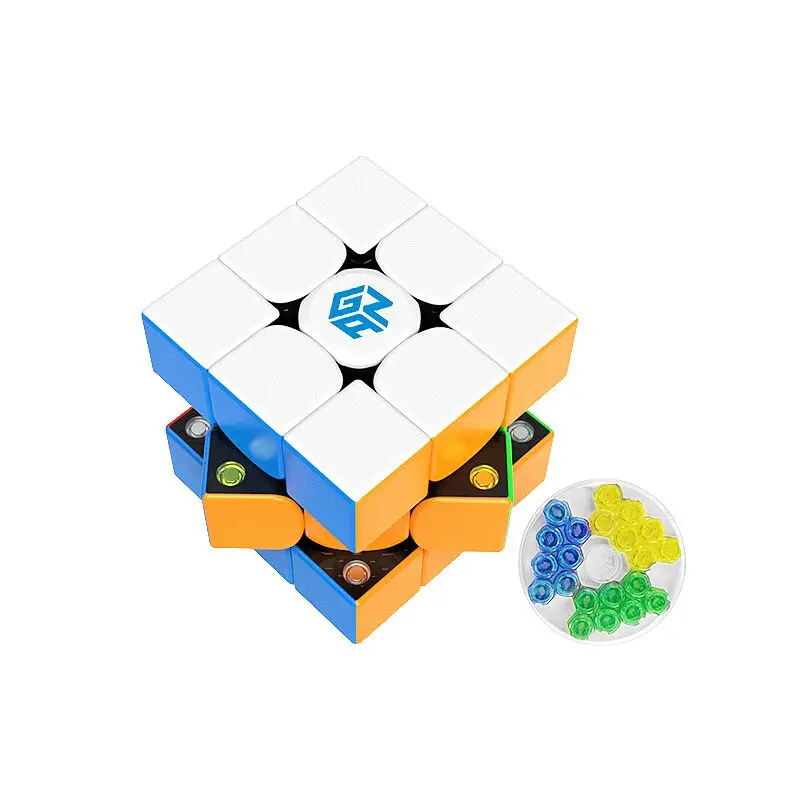 New GAN 354 M Explore Version Magnetic Magic Cubes Stickerless GAN354M Discover Magnets Puzzle Speed With GES GAN354 | Спорт и