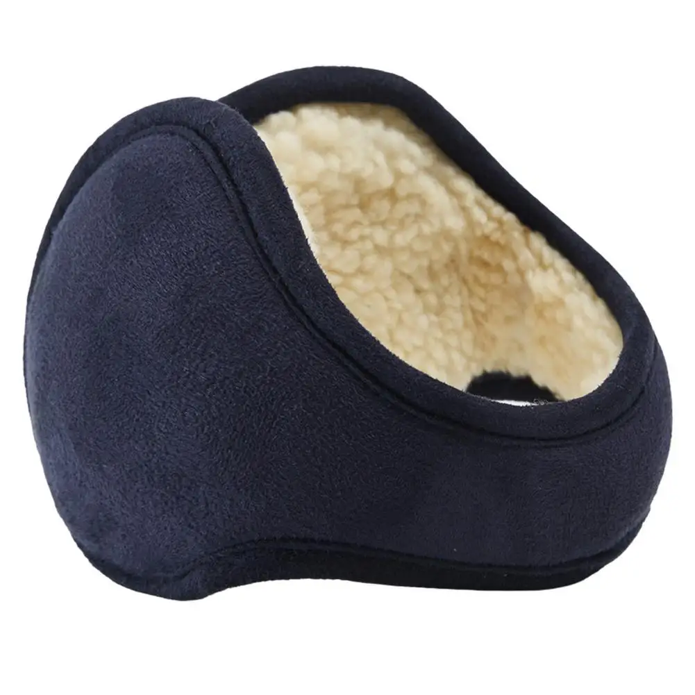 

Winter Ear Warmers Unisex Lamb Wool Earmuffs For Outdoor Activities Foldable Ear Covers Protect Your Ears Knitted Furry Earmuffs