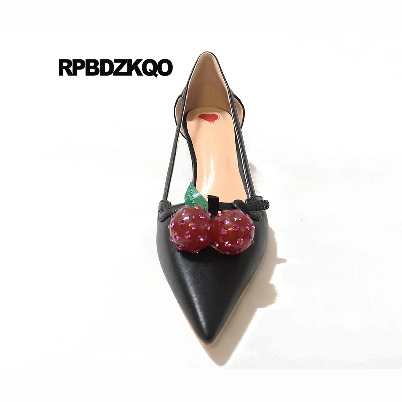 Роскошная женская обувь для женщин 2017 средний красный Размер 33 высокие каблуки