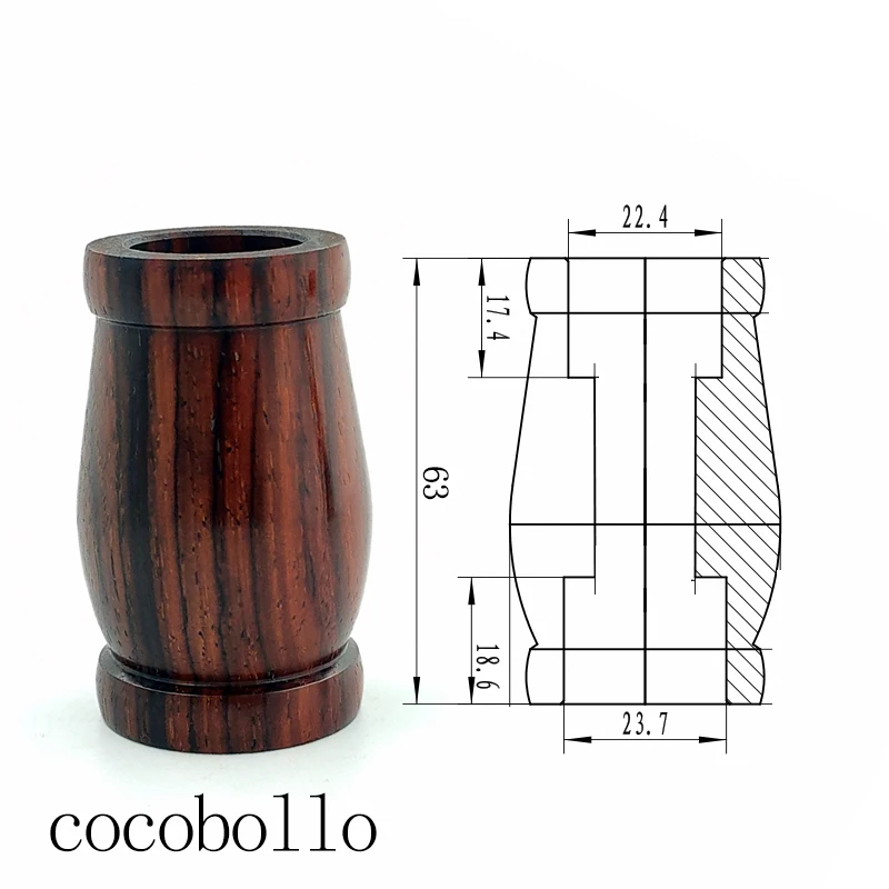 

cocobollo/Dalbergia retusa/clarine barrel / the second section 63mm/Clarinet accessories