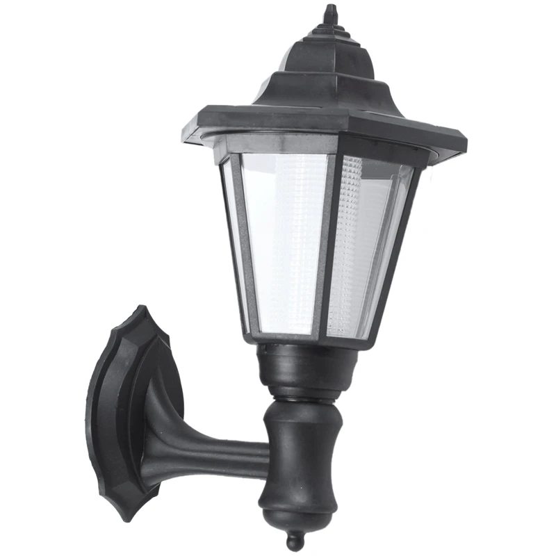 

HOT-LED solar powered wall lanterns wall light lamp outdoor garden fence door