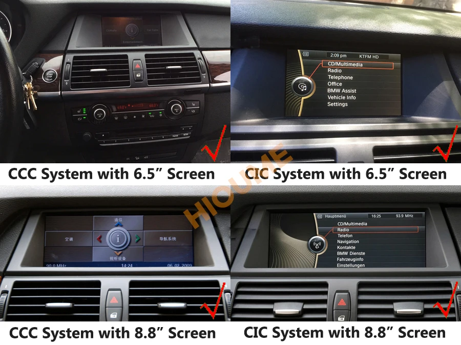 Android 11 8GB+128G 8Core Carplay Мультимедиа для BMW X5 E70 F15/X6 E71 F16 2007-2017 с BT Wi-Fi 4G LET 1920*720P Экран включен.