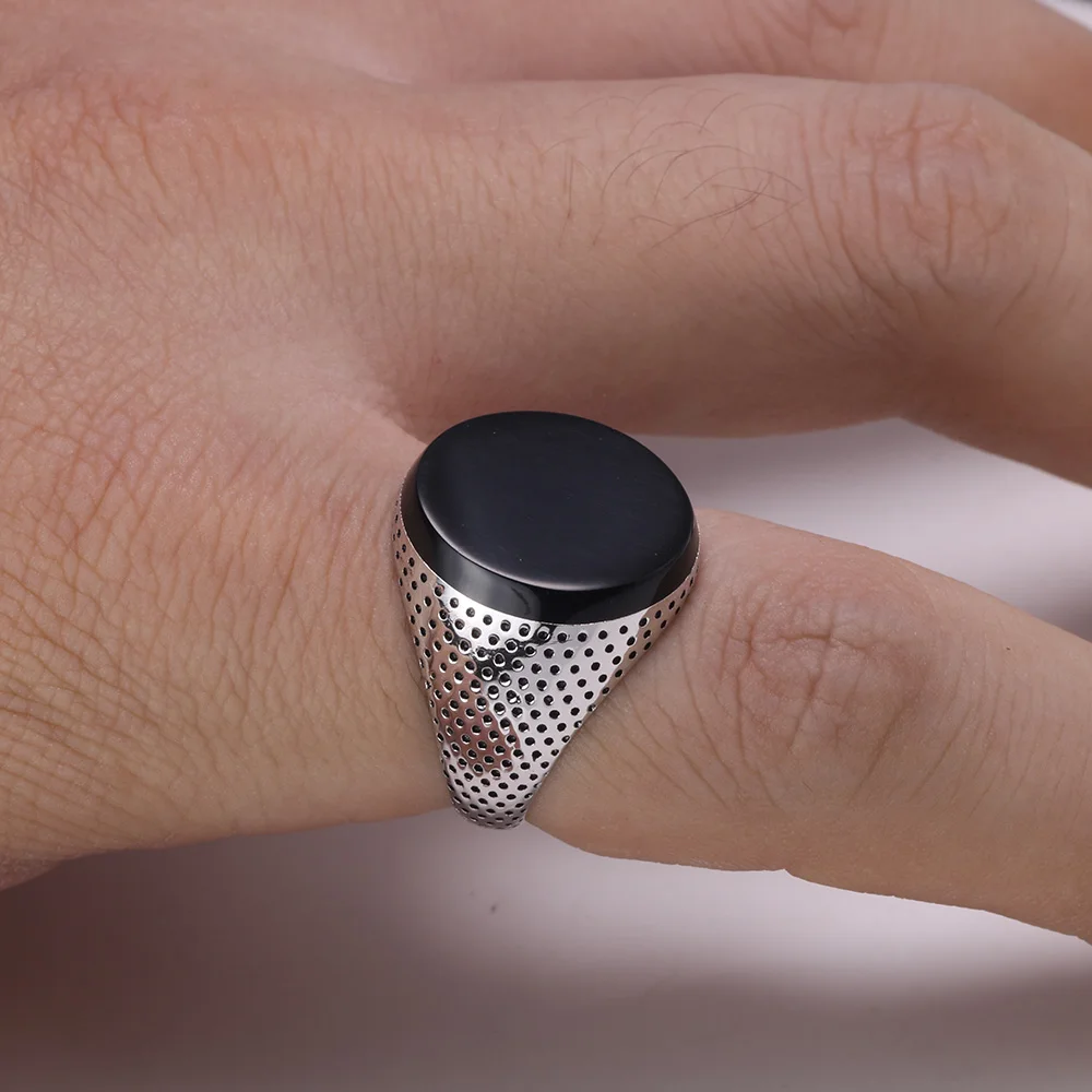 Настоящее 925 пробы серебряные кольца минималистичные геометрические для мужчин