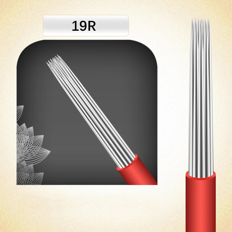 100pcs Microblading Matte Needles Fog Eyeborw Semi Permanent Makeup Blade Shading Round Eyebrow Tattoo Needle for manual pen | Красота и