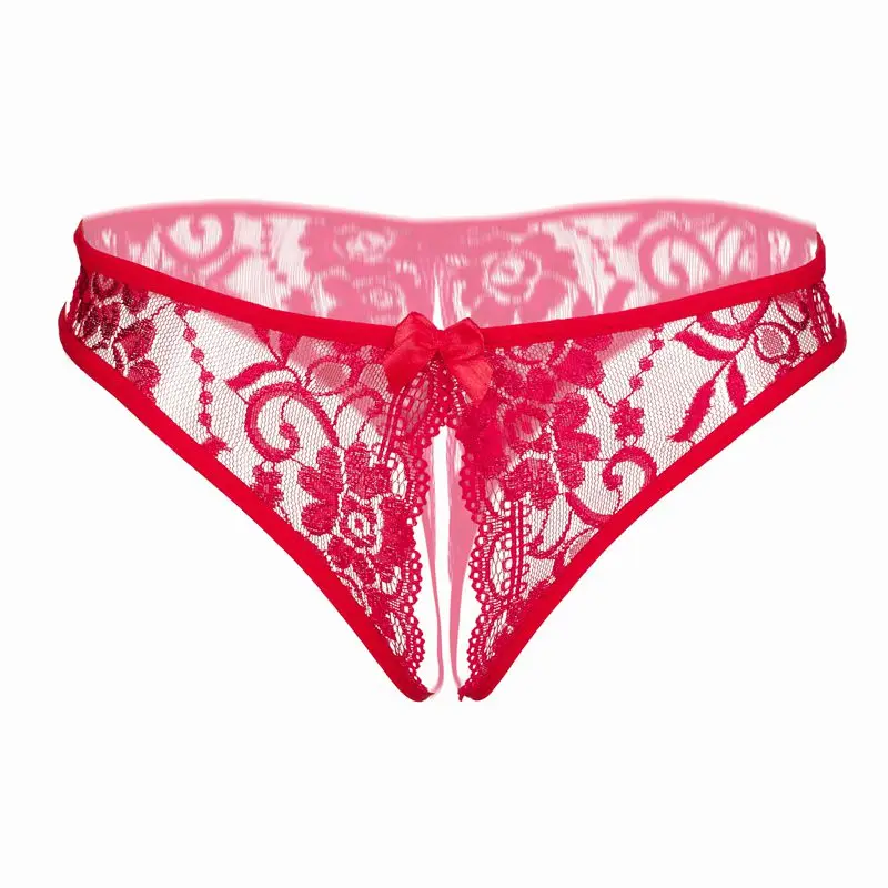 Женские сексуальные кружевные трусики стринги G String открытые сетчатые нижнее
