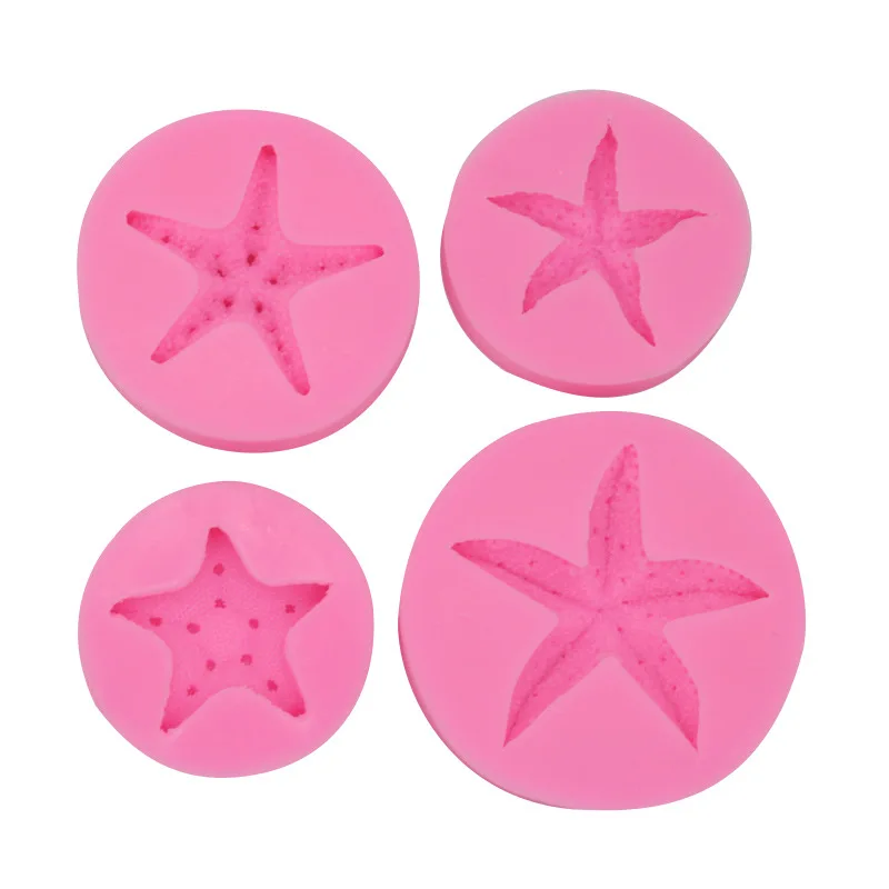 Силиконовые формы для прессформы морская серия дизайн жемчуга звезда сделай сам