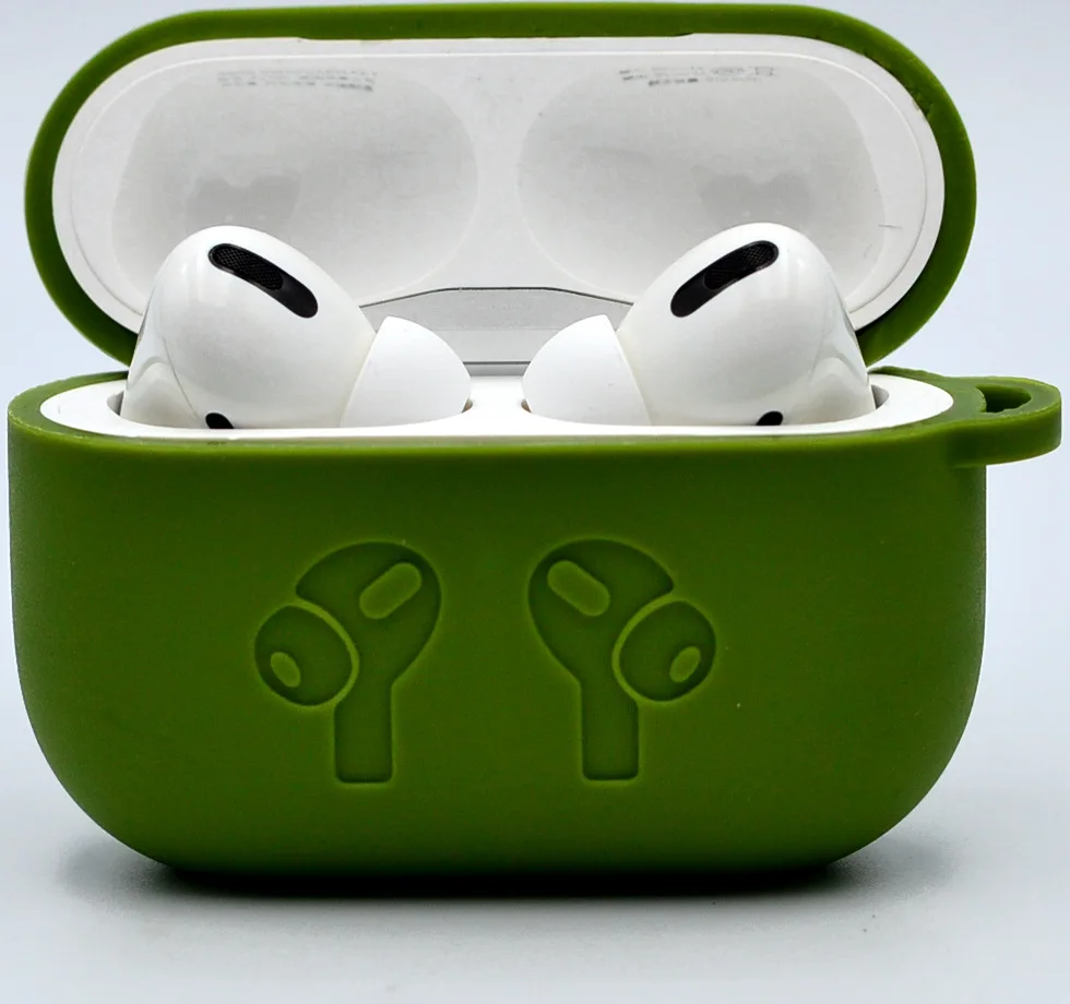1 шт. силиконовый Bluetooth беспроводной чехол для наушников для AirPods Pro защитный чехол Аксессуары для Apple Airpods зарядная коробка