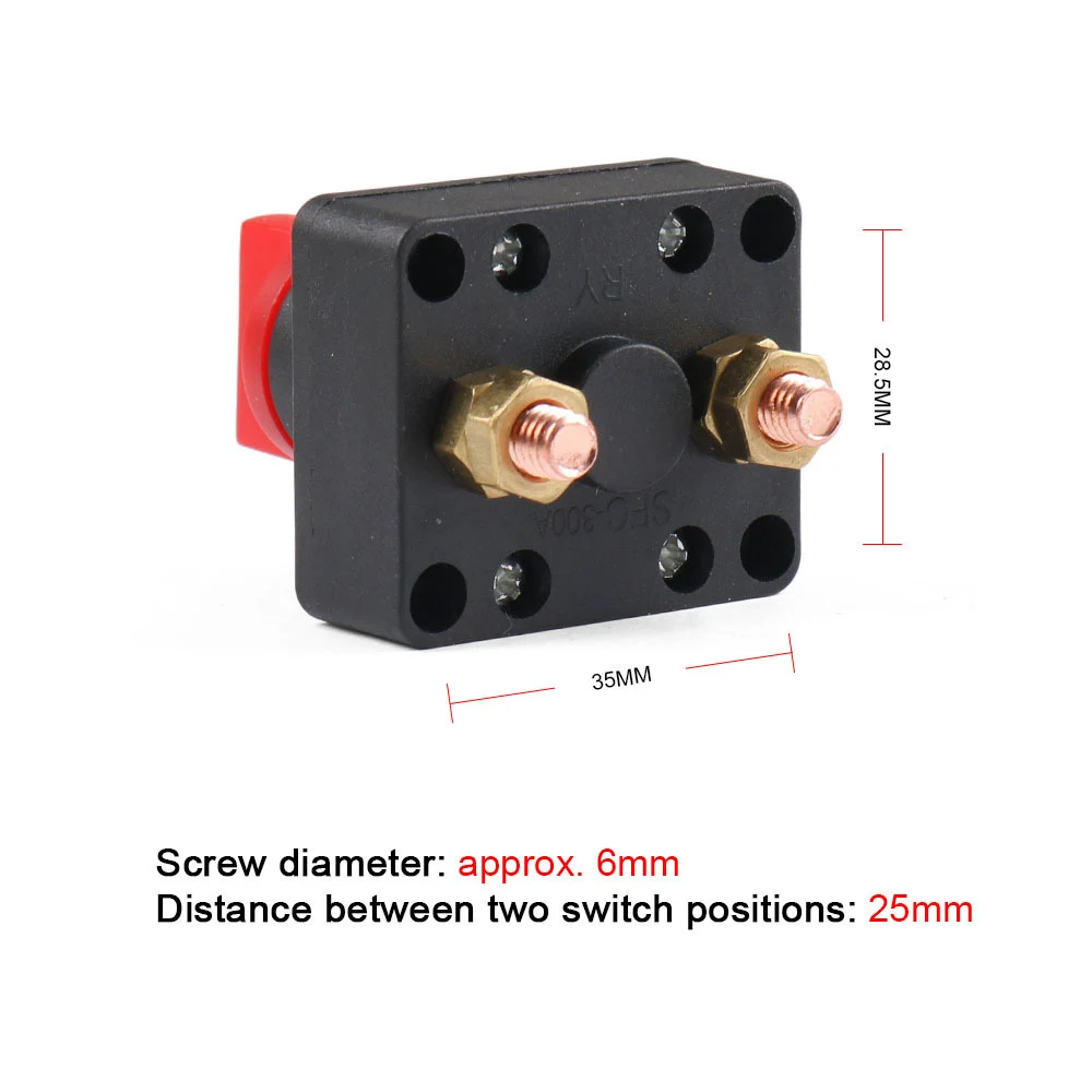

Plastic Battery Disconnect Switch Light weight ON-OFF Off Switch Camper