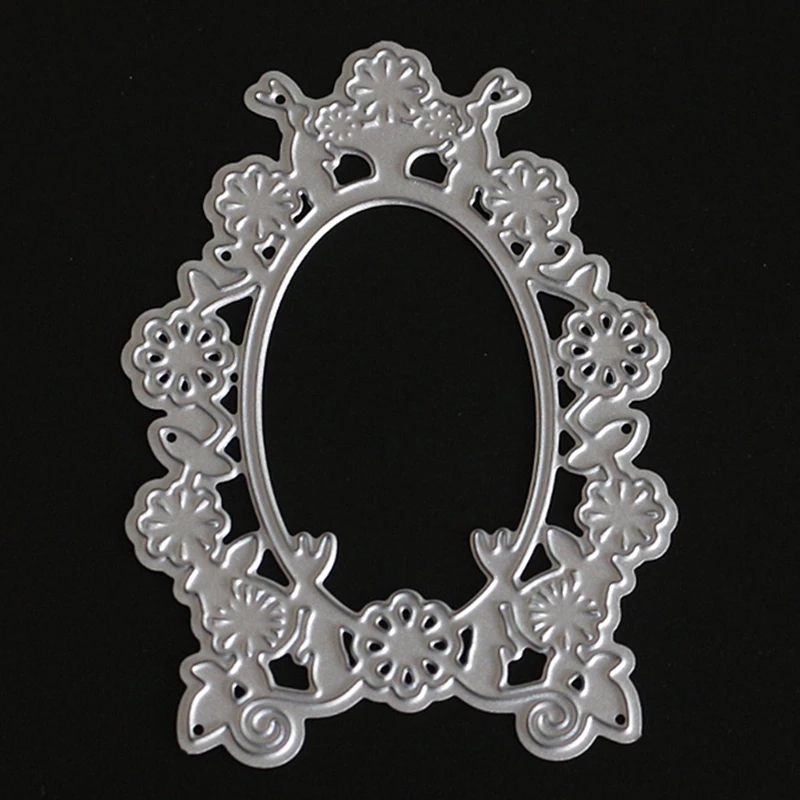 YINISE удары срезанный цветок кольцо металлические режущие штампы для трафареты