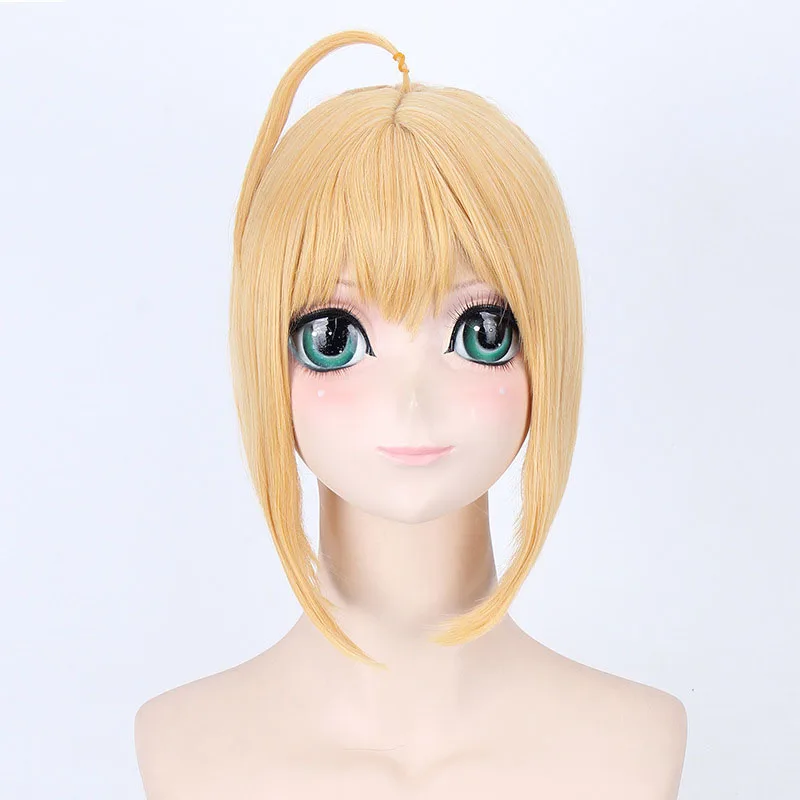 Аниме Fate Stay Night Косплей Костюм Saber Altria Pendragon косплей парик для девочек