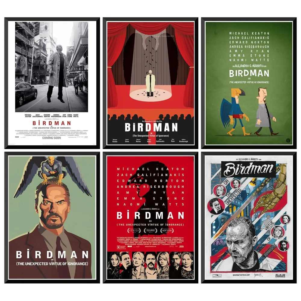 Постер классического фильма с изображением птичника винтажный плакат на стену