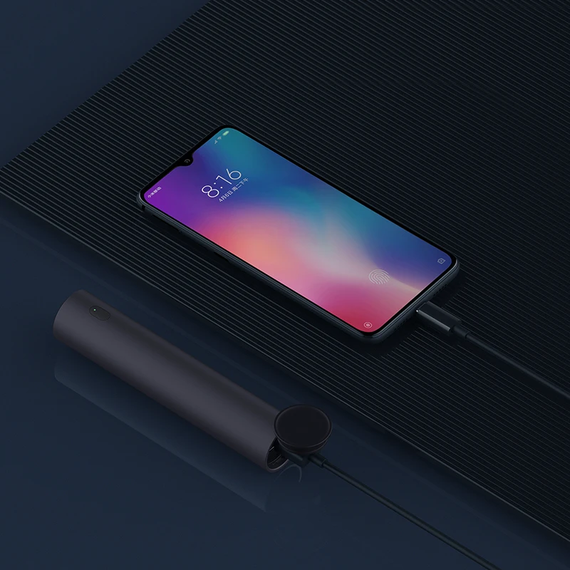 Светодиодный фонарик Youpin ZMI внешний аккумулятор с поддержкой USB зарядки для iphone