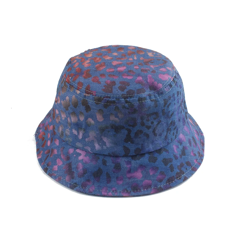 

Панама женская с леопардовым принтом, хлопковая кепка для рыбалки, охоты, пляжа