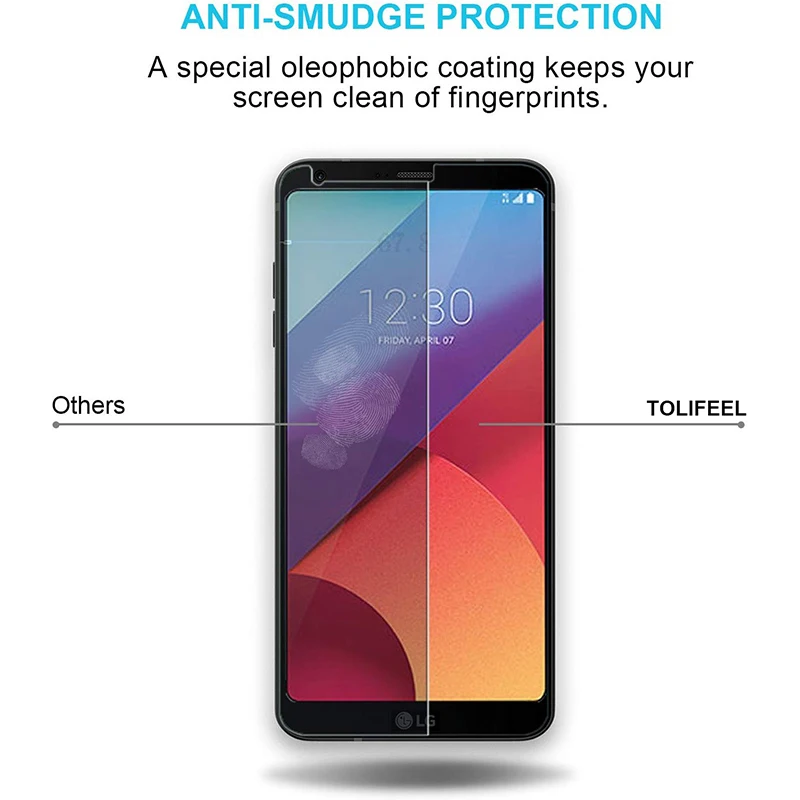 2 шт закаленное стекло для LG G6 защита экрана 9H 2.5D телефон на Защитное стекло для LG G6 стекло