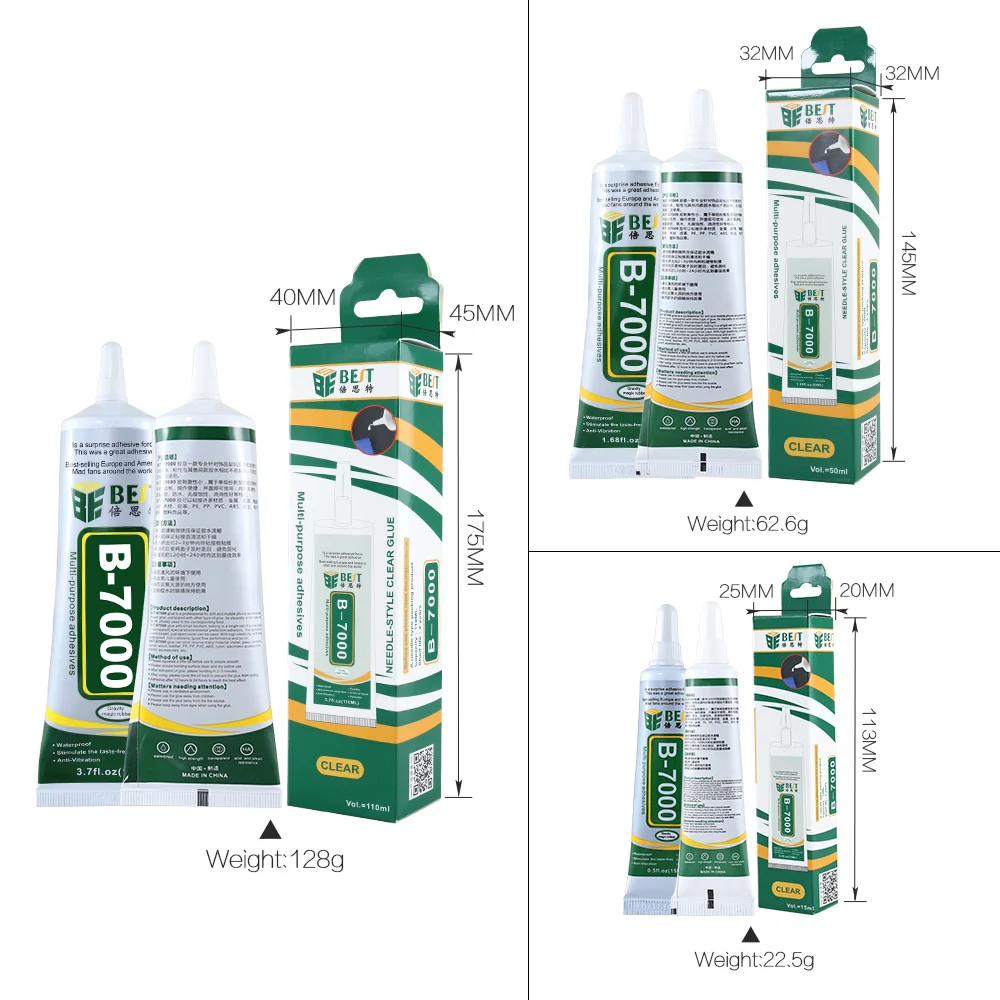 Лучший B7000 клей УФ для смартфона хрустальные ювелирные изделия рукоделие сделай