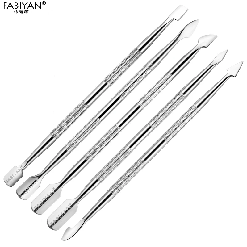 Дизайн ногтей омертвевшая кожа Толкатель для кутикулы удаления двухсторонней