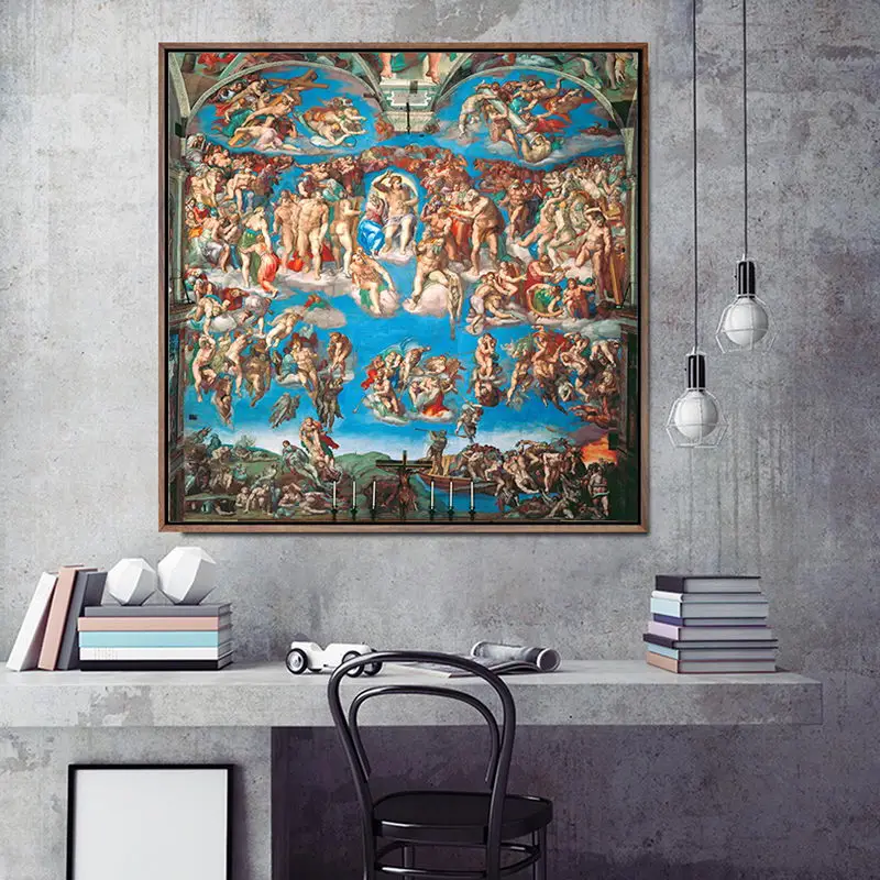 

Home Decoration Print Canvas Art Wall Pictures Poster Canvas Printings Square Paintings Italy Michelangelo Buonarroti