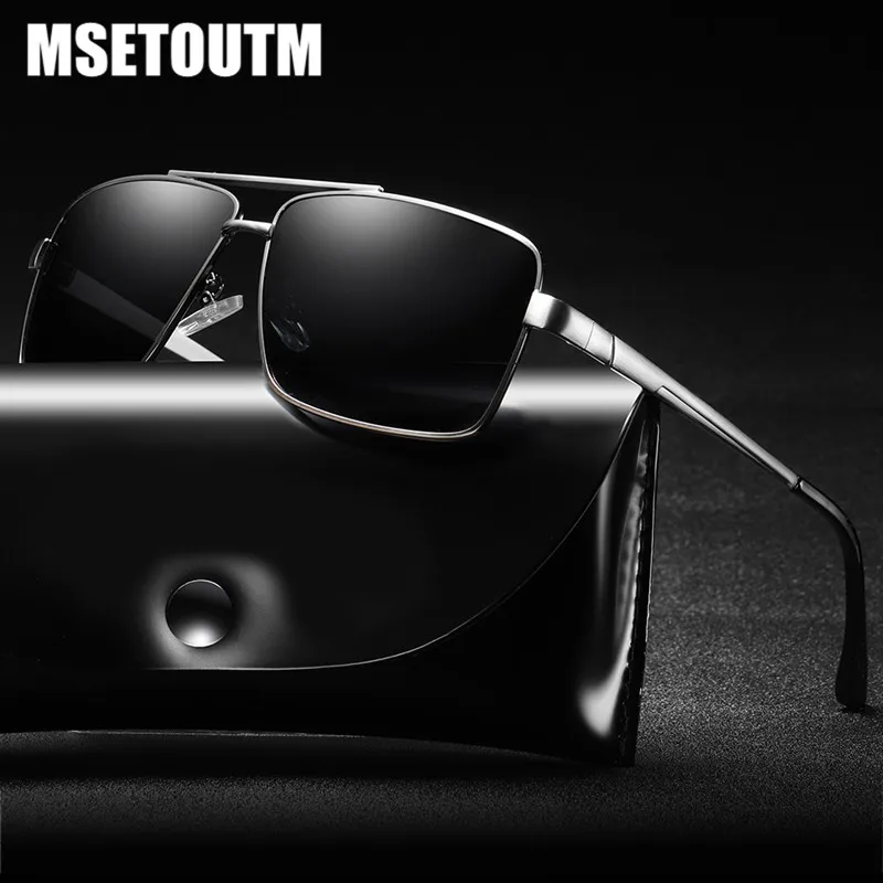 Мужские Винтажные Солнцезащитные очки MSETOUTM классические брендовые дизайнерские