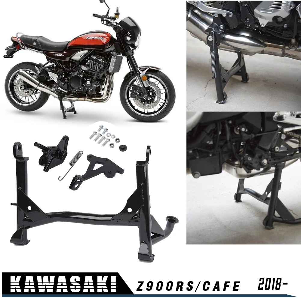 18 19 Z900RS черный Центральный Стенд Центр подставка для ног Центральная стойка поддержка для Kawasaki Z 900RS кафе
