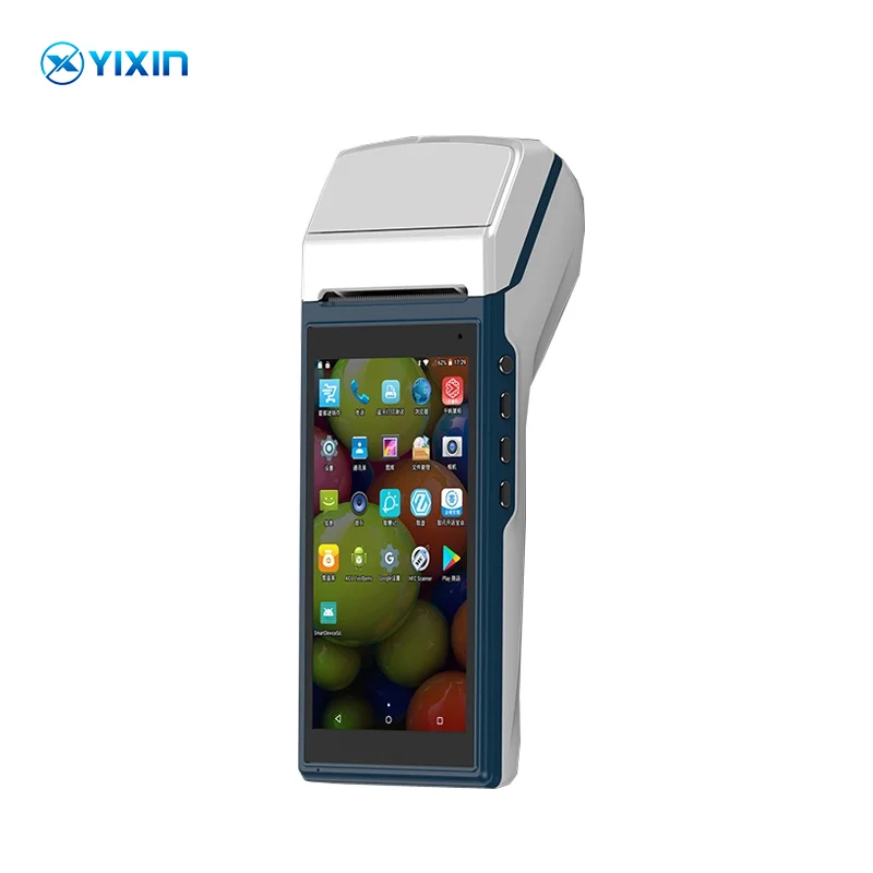 

PDA POS Android Mobile Phone Terminal Scanner Thermal Receipt Printer Suitable for Express Logistics Unit