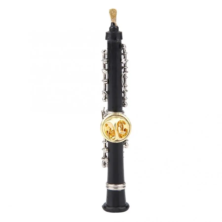 Мини-булавка в форме Oboe брошь с музыкальным инструментом украшение одежды