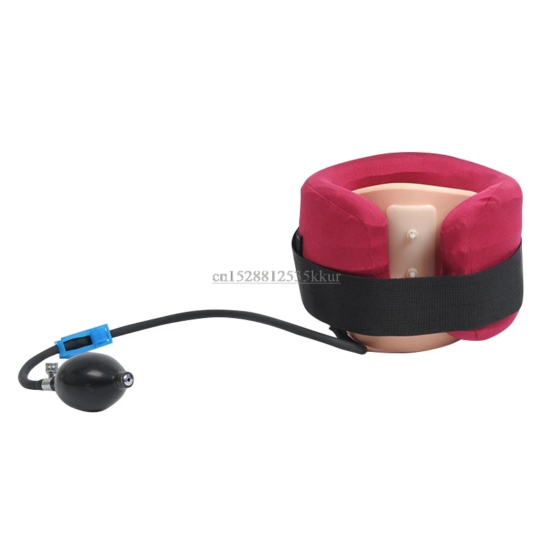 Устройство для тяги шеи надувная регулируемая подушка поддержки с большим