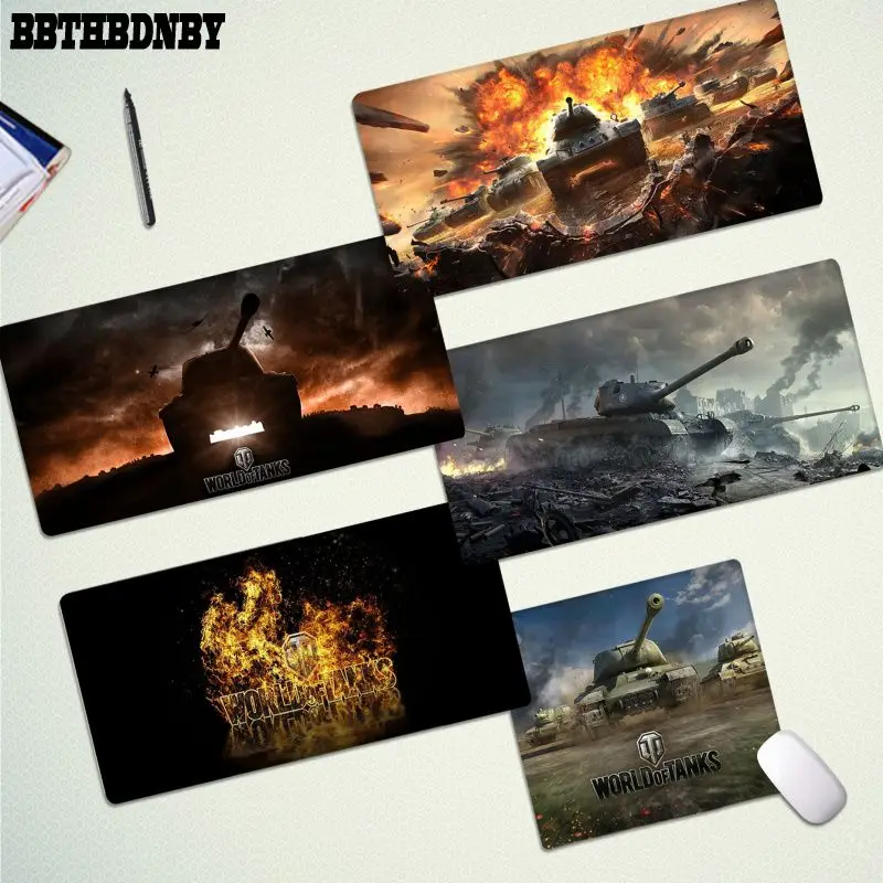 

BBTHBDNBY World of Tanks 2021 New Mouse Mat Gaming Mousepad for Rubber Mousemats Deak Mat for overwatch/cs go/world of warcraft