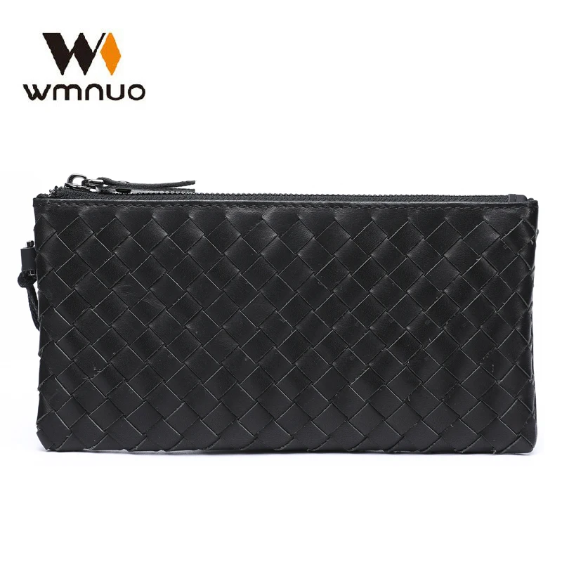 Wmnuo бренд кошелек Для мужчин из натуральной телячьей кожи Портмоне держатель для