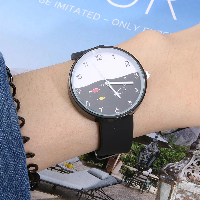 Child Quartz Sports Watch Waterproof Silicone Strap Outdoor Simple Children Wristwatch CX17 | Наручные часы