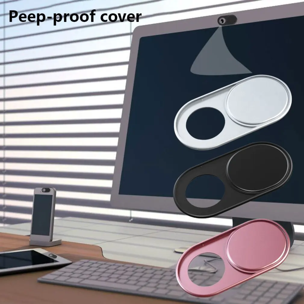 Чехол для веб камеры с затвором Магнитный слайдер пластиковый универсальный