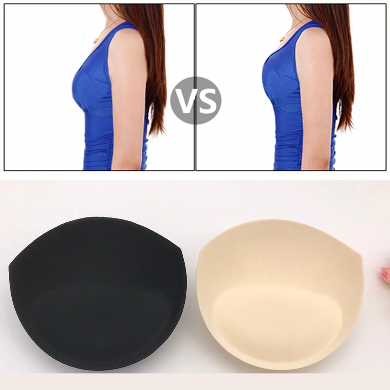 

6Pcs/3Pair Sexy Bra Pads Sponge Bra Pads Breast Push Up Enhancer Removeable Adding Inserts Cups for Women Intimates Accessories