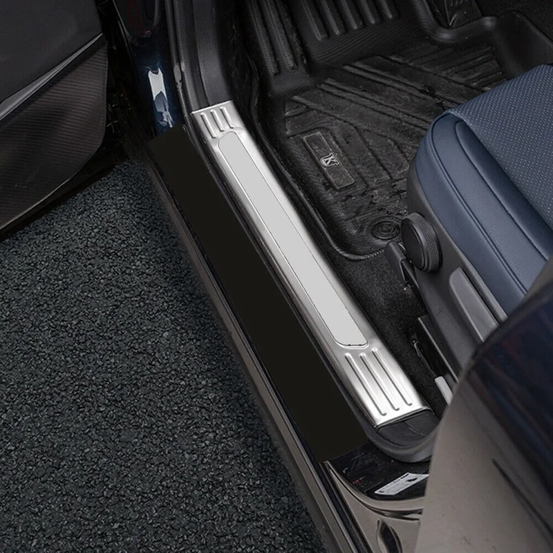 

4 * Стальная Серебристая крышка порогового порога двери для Mazda CX-30 2019-2021