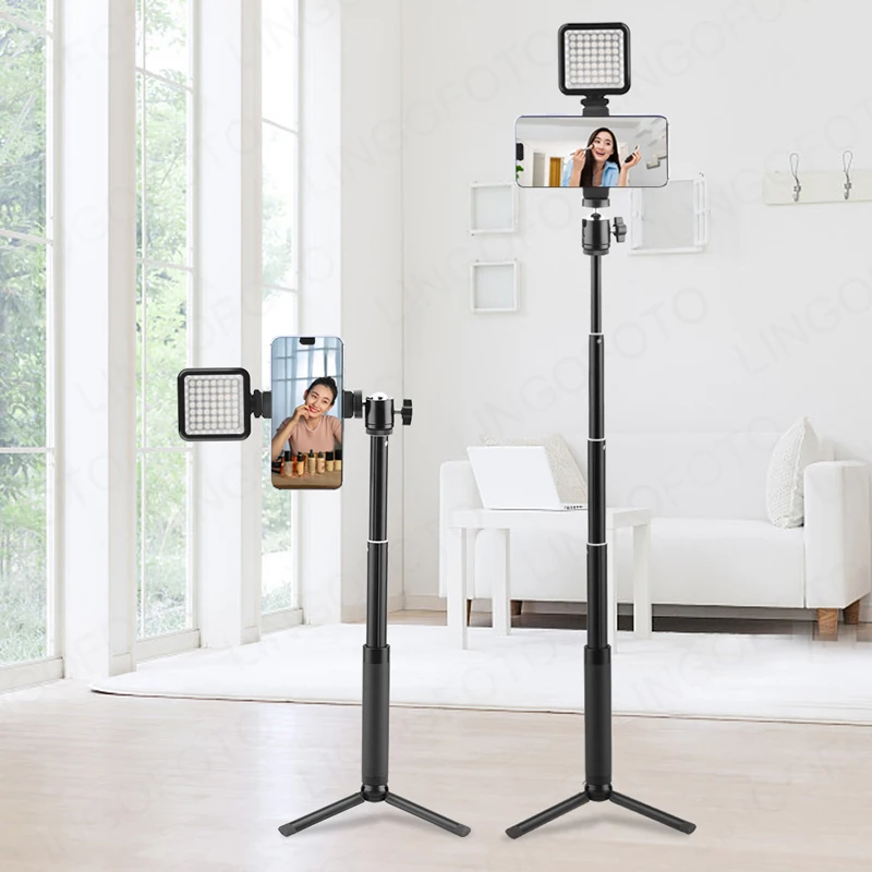 Светодиодный телефон видео свет фотографисветильник ПА расширение стержень