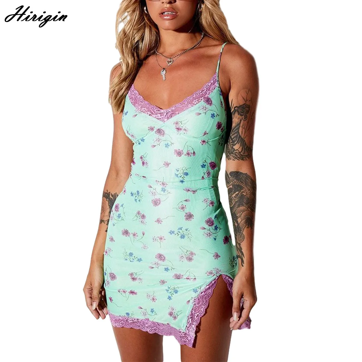 Женская обувь с принтом розы низким вырезом на спине летняя одежда Спагетти