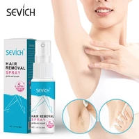 sevich painless hair removal spary and hair growth iinhibitor set arm leg back underarms full body gentle non irritating care