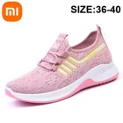 Женские кроссовки Xiaomi Mijia, дышащие, на шнуровке, спортивная обувь для ходьбы и бега