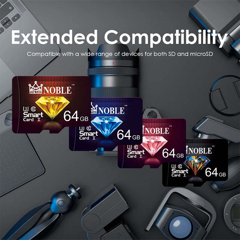 Флэш-карта памяти Micro SD класс 10 256 ГБ 128 8 16 32 64 C10 | Компьютеры и офис
