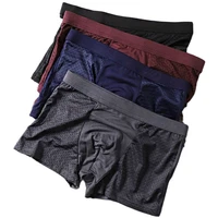 male panties modal mens underwear boxers breathable man ice silk sexy u convex boxer solid underpants comfortable mesh shorts