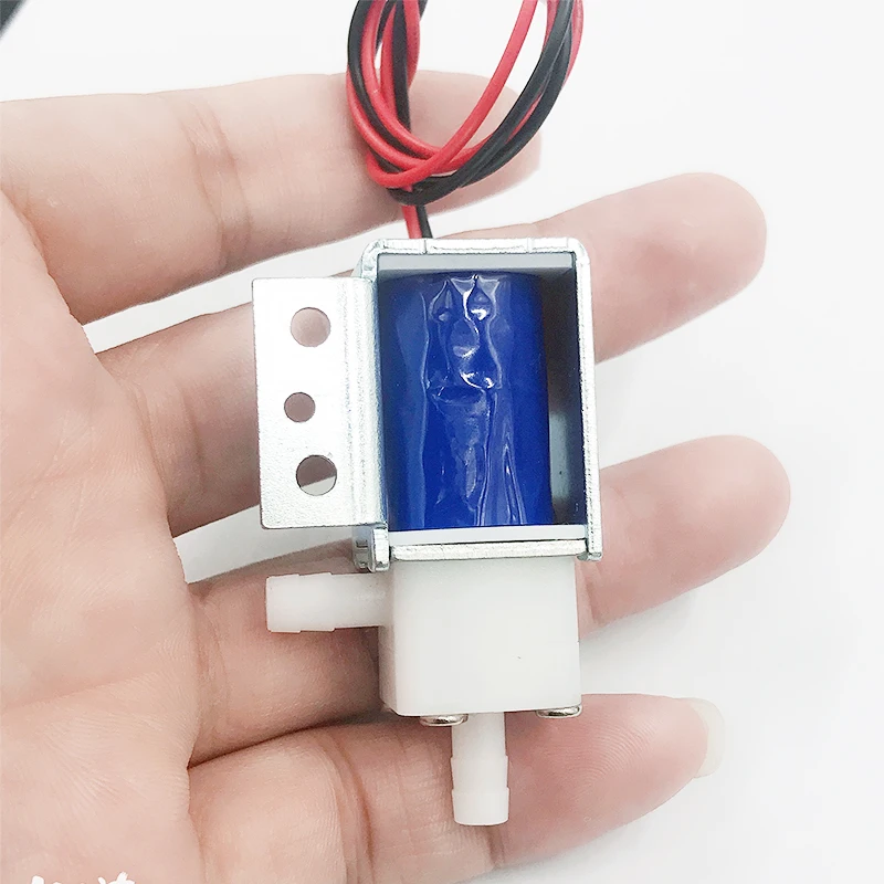 Нормально открытый электромагнитный клапан 12 В постоянного тока миниатюрный