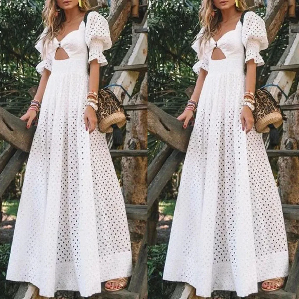 Женское платье Офисные женские туфли на молнии женская одежда с v образным