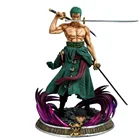 25 см аниме One Piece ZORO Статуя Фигурка GK Roronoa Zoro ПВХ фигурка Коллекционная модель игрушки