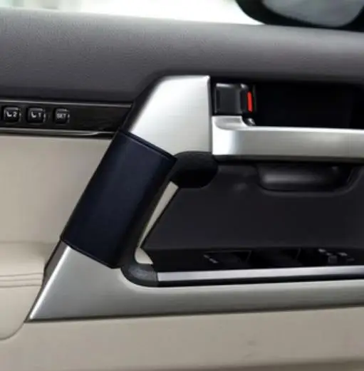 4 шт./компл. Автомобильная Дверная ручка Защитная микрофибра кожаный чехол