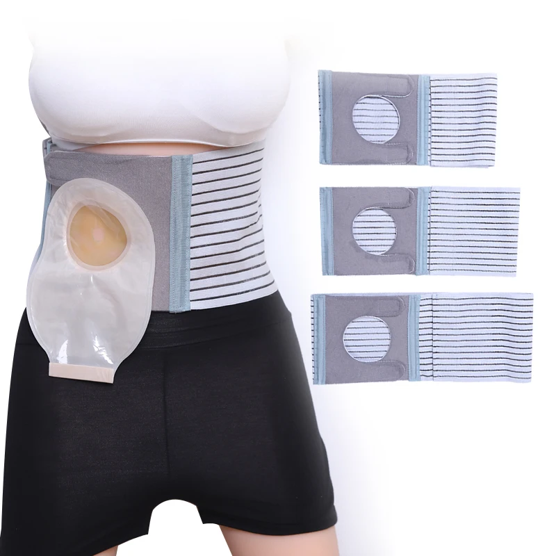 

Ostomy Abdominal Elastic Belt Fixed Ostomy Bags Assistance Adjustable Stoma Care