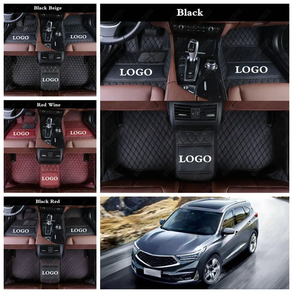 Автомобильные коврики для ног автомобильные Acura TL RL ILX MDX RDX ZDX NSX TLX TSX аксессуары