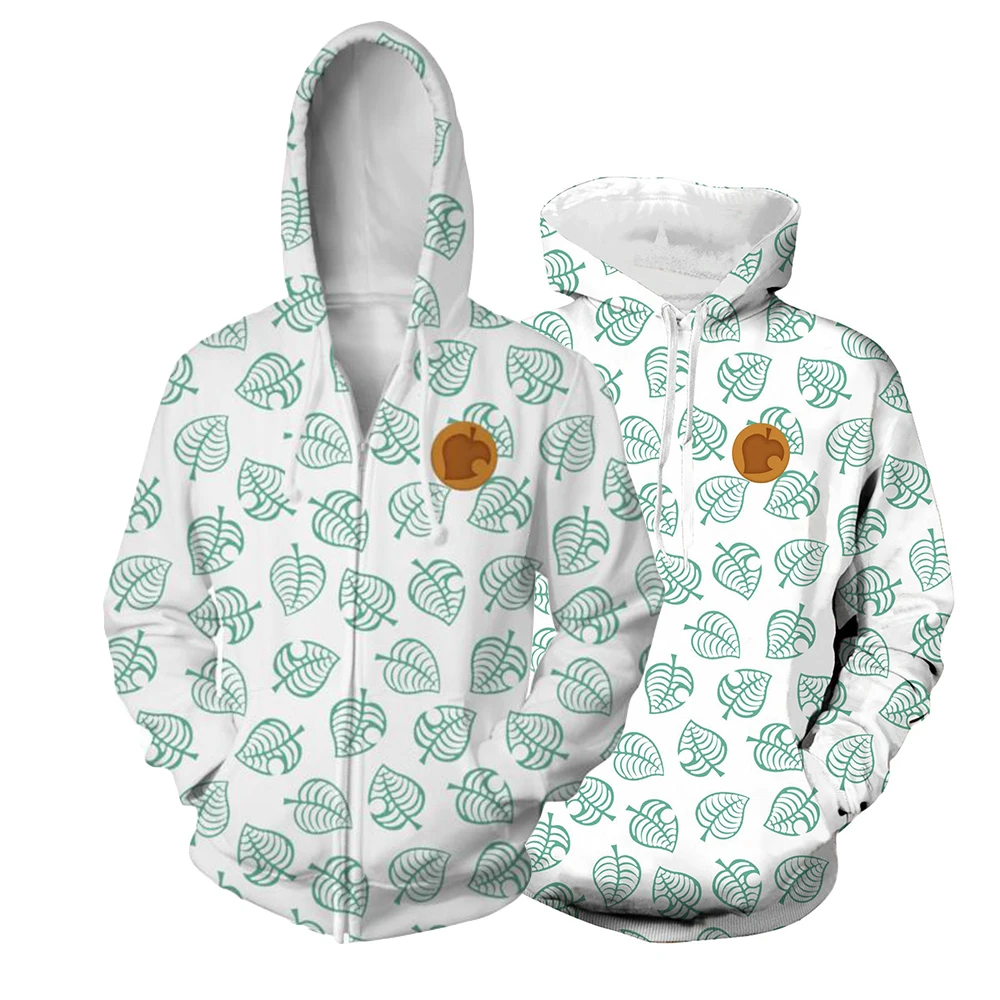 

Новинка, костюм для косплея с пересекающимися животными из игры, толстовка с капюшоном для мужчин и женщин, толстовка с капюшоном в виде бел...