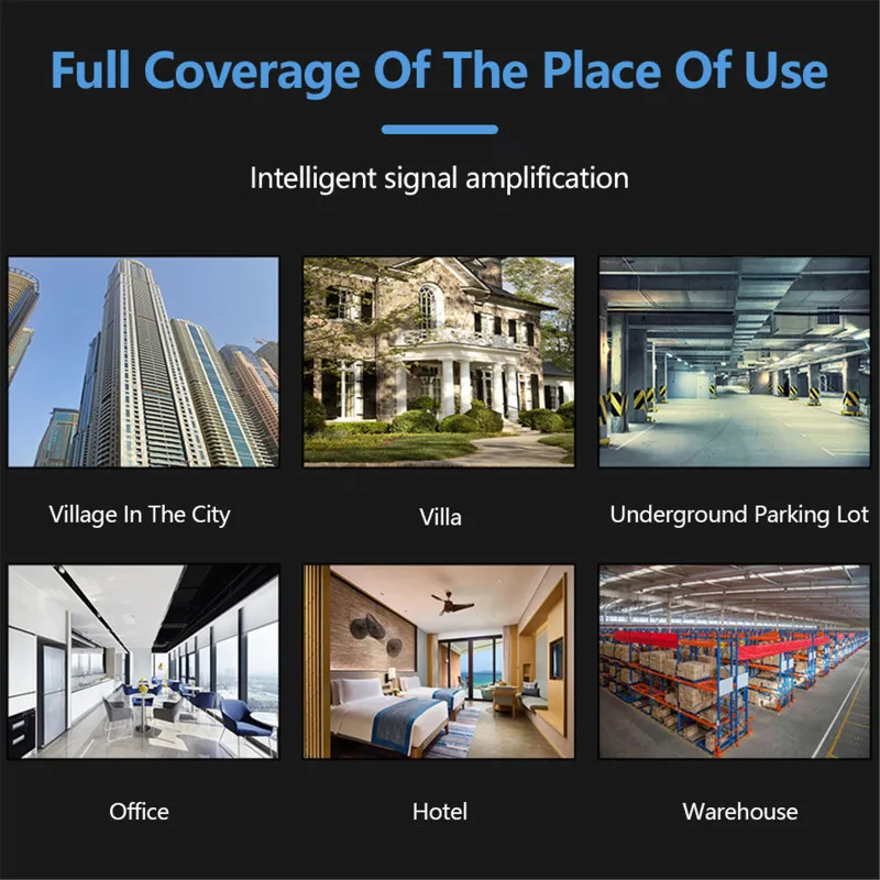 

Cell Phone Signal Amplifier 65dB Supports AT&T/T-Mobile/Verizon 3G 4G LTE Dual-band Cellular FDD Single Signal Booster