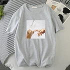 Палец прикосновение; Милый рисунок с кошкой; Мужская футболка графический дизайн T рубашки для мальчиков забавные Тонкий Футболки Street Повседневное мужские футболки