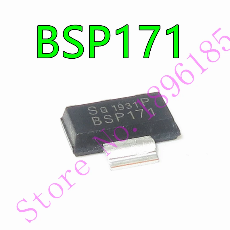 

1pcs/lot BSP171P BSP171 SOT-223 SIPMOS Small-Signal Transistor (P channel Enhancement mode Logic Level Avalanche rated)