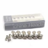 1set 6r guitar vintage silver nickel lock string tuners electric guitar machine heads tuners for st tl guitar tuning pegs