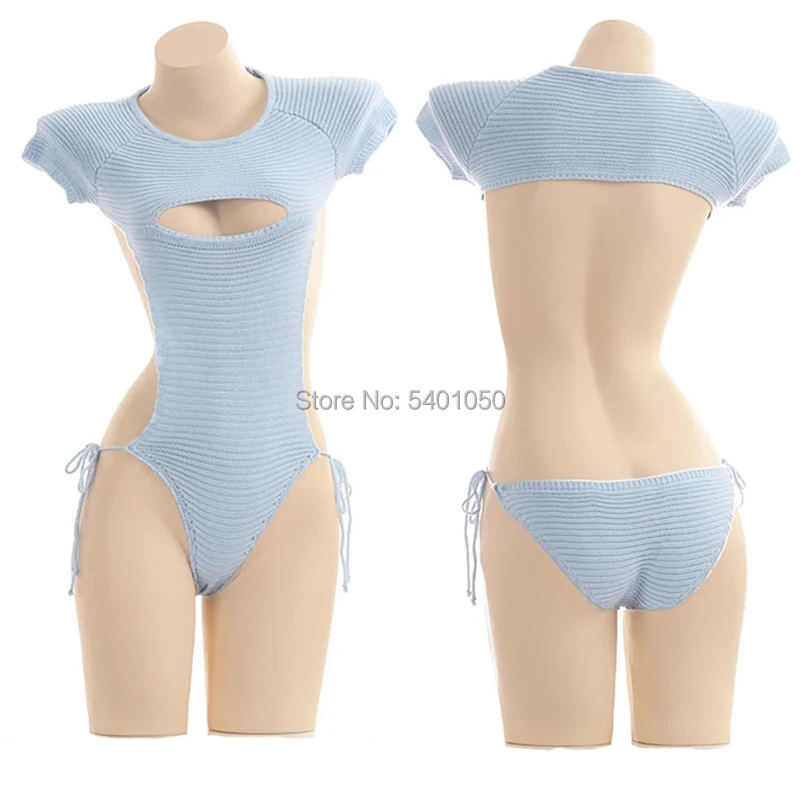 Свитер Женский вязаный черный с V-образным вырезом и длинными рукавами